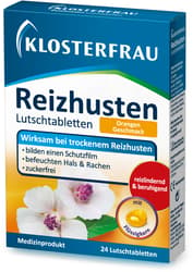 Klosterfrau Reizhusten Lutschtabletten Orange zuckerfrei