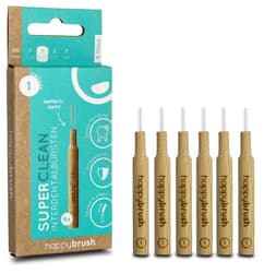happybrush SuperClean Interdentalbürsten ISO 1