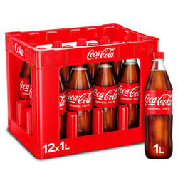 Coca-Cola crate 12x1,0 l (MOREWEG)