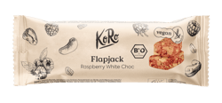 Koro Bio Flapjack Raspberry White Choc