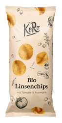 Koro Bio Linsenchips mit Tomate & Rosmarin