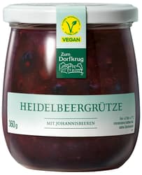 Zum Dorfkrug Heidelbeergrütze