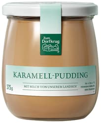 Zum Dorfkrug Karamell-Pudding