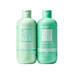 Hairburst Shampoo & Pflegespülung für fettige Kopfhaut und Haarwurzeln