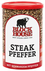 Block House Steak Pfeffer mit schwarzem Pfeffer