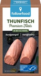 followfood MSC Thunfisch Premium Filets in Bio Olivenöl