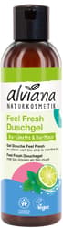 alviana Feel Fresh Duschgel Bio-Limette & Bio- Minze