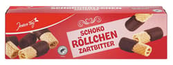 Jeden Tag Schoko-Röllchen Zartbitter
