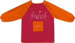 Faber-Castell painting apron for children color red/orange