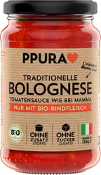PPURA ORGANIC Traditional Bolognese Sauce – with organic beef