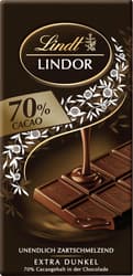 Lindt LINDOR Tafel 70%