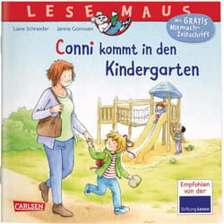 Carlsen Kinderbuch LESEMAUS 9 Conni kommt in den Kindergarten
