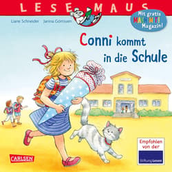 Carlsen Kinderbuch LESEMAUS Conni kommt in die Schule