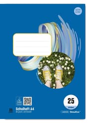 Staufen School Notebook Style Ruled 25 with Margin 16 Sheets 80g/m² DIN A4