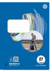 Staufen Schulheft Style Lineatur 27 liniert mit Doppelrand 16 Blatt 80g/m² DIN A4