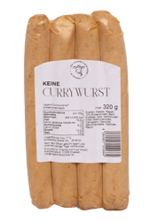 Die Vegane Fleischerei - Currywurst VEGAN