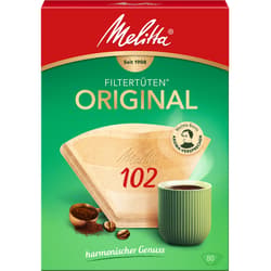 Melitta coffee filters Aroma 102 natural brown 80 pieces