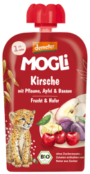 Mogli Bio Quetschie Pflaume Kirsche