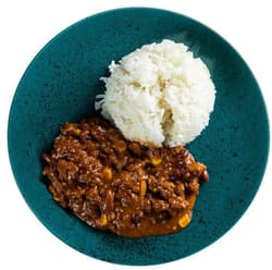 Chili con carne with jasmine rice by Petr Bureš