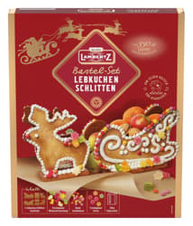 Lambertz Lebkuchen-Schlitten-Bastelset