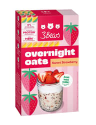 3Bears Overnight Oats Edle Erdbeere