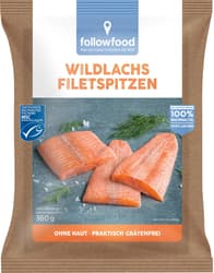 followfood MSC Wildlachs Filetspitzen Beutel