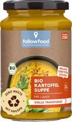 followfood BIO Kartoffelsuppe mit Lauch vegan