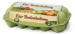 Frische Eier aus Bodenhaltung S-L