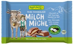 Rapunzel BIO Milk Michl Chocolate with Milk Filling