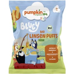 Pumpkin Organics Bluey Bio Linsen Puffs Käse
