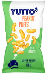 Yutto Erdnussflips mit 35% Erdnüssen