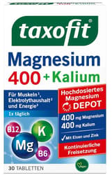 Taxofit Magnesium 400 + Potassium Tablets 30 pieces