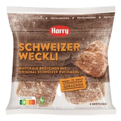 Harry Schweizer Weckli zum Aufbacken 4 Stück