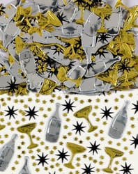 Riethmüller Confetti Champagne black/silver/gold 14g