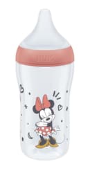 NUK Disney "Mickey/Minnie" Perfect Match PP-Flasche, 260 ml, Gr. M 3+ M, rot