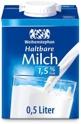 Weihenstephan H-Milch 1,5% Fett