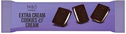 M&S Chocolate Flavoured Biscuits with Vanilla Cream Filling
