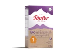 Töpfer Bio Anfangsmilch aus Ziegenmilch 1