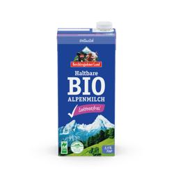 Berchtesgadener Land organic UHT milk 3.5% lactose-free