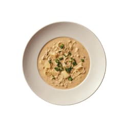 Freshfoodz cheese and leek soup with minced pork