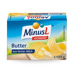 Minus L Butter laktosefrei