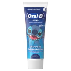 Oral-B Junior 6+ Jahre, Stitch Zahnpasta, milder Geschmack, mit Stannous Fluorid