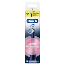 Oral-B Aufsteckbürsten iO Sanfte Reinigung Schwarz