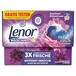 Lenor All-in-1 Colorwaschmittel Pods Blütentraum 15WL