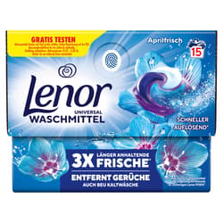 Lenor All-in-1 Vollwaschmittel Pods Aprilfrisch 15WL