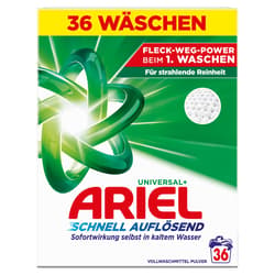 Ariel Vollwaschmittel Pulver Universal 36WL