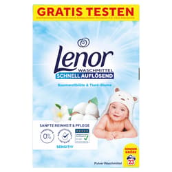 Lenor Vollwaschmittel Pulver Sensitiv 23WL