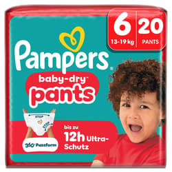 Pampers Baby-Dry Pants Windeln Gr. 6 Extra Large, Single Pack, 13-19kg