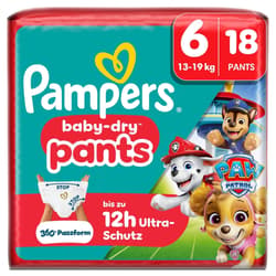 Pampers Baby-Dry Pants Windeln Gr. 6 Extra Large, Single Pack, 13-19kg Paw Patrol
