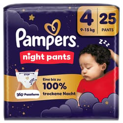 Pampers Night Pants Gr. 4, Single Pack, 9-15kg